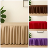 Made Table Skirt 4ft/6ft Lif*time Table Table Skirting Table Cloth Table Cover