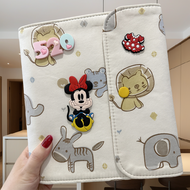 Portable Foldable Soft Cloth File Folder Maternity Checkup Report Card A4 A5 Loose Leaf Archive Book