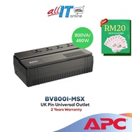 APC Easy UPS BV 800VA, 1000VA, AVR, Universal Outlet, 230V (BV800I-MS/BV800I-MSX/BV1000I-MS/BV1000I-
