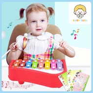 HIGH QUALITY 2in1 PIANO AND XYLOPHONE TOY EARLY EDUCATION TOYS MUSICAL TOYS COLOURFUL PIANO COLOURFU