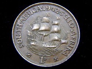 大英南非大銀幣-1942年英屬南非(British South Africa)荷屬東印度戰艦壹便士銅幣(英皇佐治六世像)