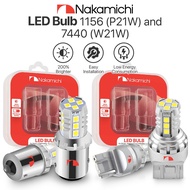 Nakamichi 2PCS 16LED Car Reverse Light Canbus Error Free 1156/P21W T20/7440/W21W Back Up Light Reverse Bulb Replacement