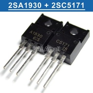10pcs/lot 2SA1930 2SC5171 A1930 C5171 TO-220F Power Amplifier Transistor