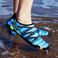 KUPJBZ ใช้ได้ทุกเพศ รองเท้าแห้งเร็ว กันลื่นทน น้ำหนักเบามาก รองเท้าใส่น้ำ สำหรับผู้ชายผู้หญิง ทนทานต่อการใช้งาน รองเท้าว่ายน้ำใส่เล่น เกมกลางแจ้งในช่วงฤดูร้อน
