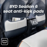 BYD Sealion 6 accessories Car Rear seat leather anti-kick pads car accessories interior byd car acce