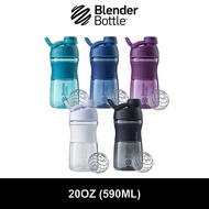 BlenderBottle SportMixer (20oz, 590ml) - BPA Phthalate Free Protein Shaker Water Bottle