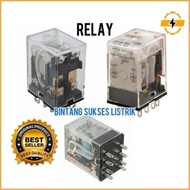 Original Relay Ly2N 220Vac 24Dc 12 Vdc Relay Ly2N 220 Vac 24 Dc 12 Vdc Premium