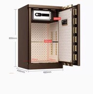 全城熱賣 - 曲面防撬大型夾萬（高80CM-咖啡色-陞級曲面防撬）