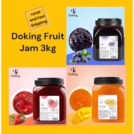 Doking Fruit Jam Strawberry Jam Mango Jam Blueberry Jam 3kg