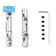 2Pcs FY001,FY002,FY003 Metal Drive Shaft Driveshaft CVD for FY001,002,FY003 RC Truck Car Upgrade Rep