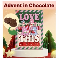 [DAISO] Christmas Advent Calendar Chocolate Love Care Bears