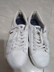Polo  白色休閒鞋$10