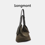 Songmont Hanging Ear Tote Bag Designer Style Large Outline Light Carrying Simple Commuter Shoulder Messenger Bag