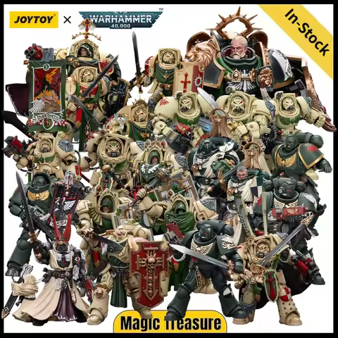 【In Stock】JOYTOY Warhammer 40K Dark Angels Lion Jonson Azrael Lazarus Deathwing Terminator Belial As