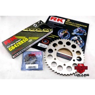 [Wheel Workshop] HONDA RK 2020 CBR150R Front Rear Chainring Set 4 Holes 6 Steel Super Durable Oil Se