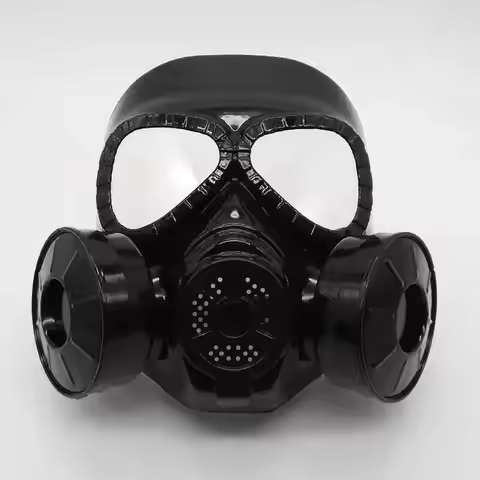 Airsoft BB Gun CS Cosplay Clothing Protection Full Face Gas Mask Tactical Mask Adjustable Strap Army