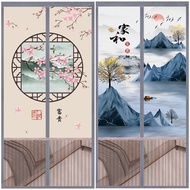 【Ready stock】自吸防蚊磁性纱网门帘隐私通风防蝇隔断魔术贴加密沙磁 dv8TSEndgY1027