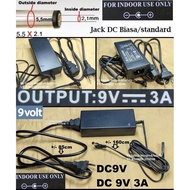 Ready JT ADAPTOR 9V 3A Charger Power Supply 9v3a
