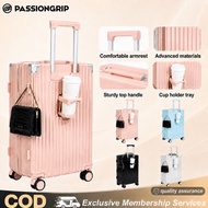 PassionGrip luggage travel bag 20/24/28inch Cup Holder Suitcase Hand carry 7kg