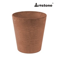 Artstone Claire Grower D13 H14 x2pcs / Flower Cache Pot / Pasu Bunga Hiasan Modern / Marble / Decora