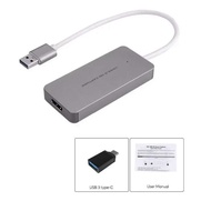 HDMI To USB3.0 Typec Audio Video Capture Card Game Live Streaming Board 1080P 60hz Recording for PS3