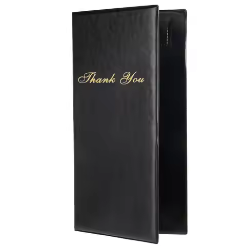Restaurant Guest Meal Ticket Holder Bill Server Folder Menu Checkbook Organizer Guest Check Card Hol