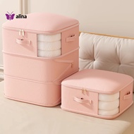 ALINA Zipper Compression Storage Bag Duvet Storage Bag Space-saving Comforter Storage Bag with Zippe