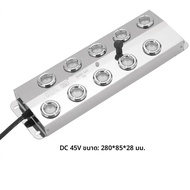 อุตสาหกรรม Sprayer Ultrasonic Mist Maker Diffuser Fogger Air Humidifier Fountain Pond Atomizer เรือน