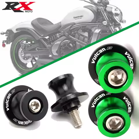 M8/M10 Motorcycle For Kawasaki VULCAN650 Vulcan S650 VULCAN S 650 VULCAN S650CC CNC Swingarm Spools 