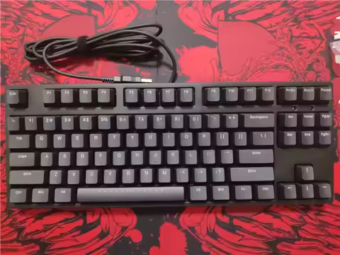 IKBC Wired C87 cherry mx Brown Red Black mechanical keyboard TKL 87 keys NKRO gaming keyboard