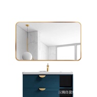 MNS Mirror Bathroom Mirror Stick To Wall Toilet Mirror No Hole Toilet Toilet Washstand Makeup Mirror Wall Mounted Vanity Mirror