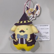 2025 Sanrio 布甸狗 Pompompurin 布丁狗 魔法使外出服 禮服 鬍子 巫師帽 小魔女DoReMi 飛鳥桃子 小桃 掛牌仔 單片眼鏡 公仔吊飾 掛件 鎖匙扣