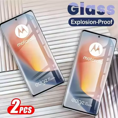 2PCS High-Definition Screen Protector Tempered Glass for Motorola Edge 60 50 Fusion 50 Ultra 30 40 N