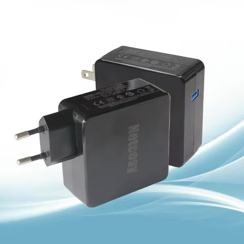 Universal 65W USB C Power Adapter PD Fast Charger US Plug / EU Plug Head 5V/9V/12V/15V/20V For Phone