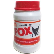 Lem Fox Botol Lem Putih PVAC Lem Kayu Botol 500 GRAM 500gr / Lem Fox Putih PVac 500gr