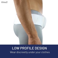 [iti] Inguinal Groin Support Hernia Belt Breathable Hernia Belt Waist Support Belt N Women Stomach P