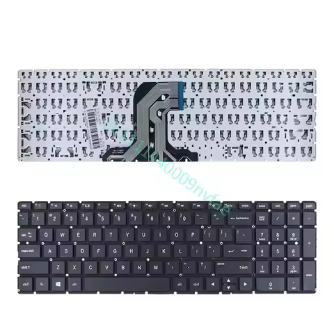 US Laptop Keyboard for HP 15-AC 15-AY 15-AF 15-AJ 250 255 G4 G5 TPN-C125 C126 HQ-TRE 816799-041 no p
