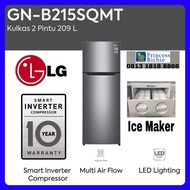 Lemari es LG Smart inverter 2 pintu GN-B215SQMT