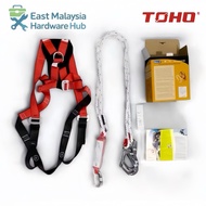 TOHO Full Body Safety Harness with Double Rope Lanyard, SIRIM Approved Fall Arrest System