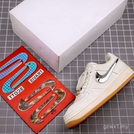 N & K AIR Force 1 Low Travis Scott White Shoe RTIY CASY