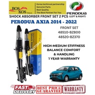 PERODUA AXIA 2014 - 2022 ABSORBER FRONT SET 2 PCS 48510-BZ800 48520-BZ370 1 YEAR WARRANTY