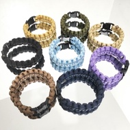 Simple Paracord String Bracelet with Buckle Lock