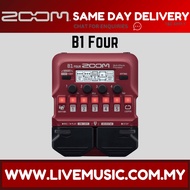 Zoom B1 FOUR Bass Multi-effects Processor (B1FOUR) Replacing B1on