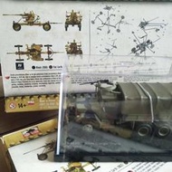 【崇武---CWI】HM 1/72 國軍M35A2卡車完成品 + 1/72 40砲模型套件 現貨