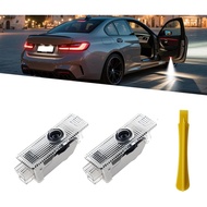 2pcs Car Door Lights Logo Projector,LED Car Welcome Lights,Dual Plug Puddle Light Compatible with 1/