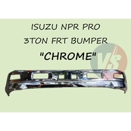 "CHROME" ISUZU NPR PRO 3TON FRT BUMPER