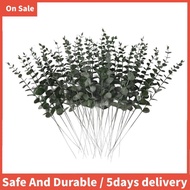 Eucalyptus Stems Artificial Eucalyptus Leaf Stems True Gray  Leaf Branches