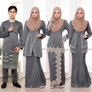 [NEW ARRIVAL] BAJU KURUNG IN DARK GREY - KURUNG MODEN/ MINI KURUNG/ BAJU MELAYU