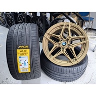 BMW 5 Series F10 19" Rim + Tayar Combo Set