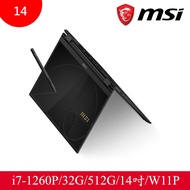 MSI 微星 Summit E14 A12MT-218TW 筆電（i7-1260P/32G/512G/14吋/W11P）_廠商直送